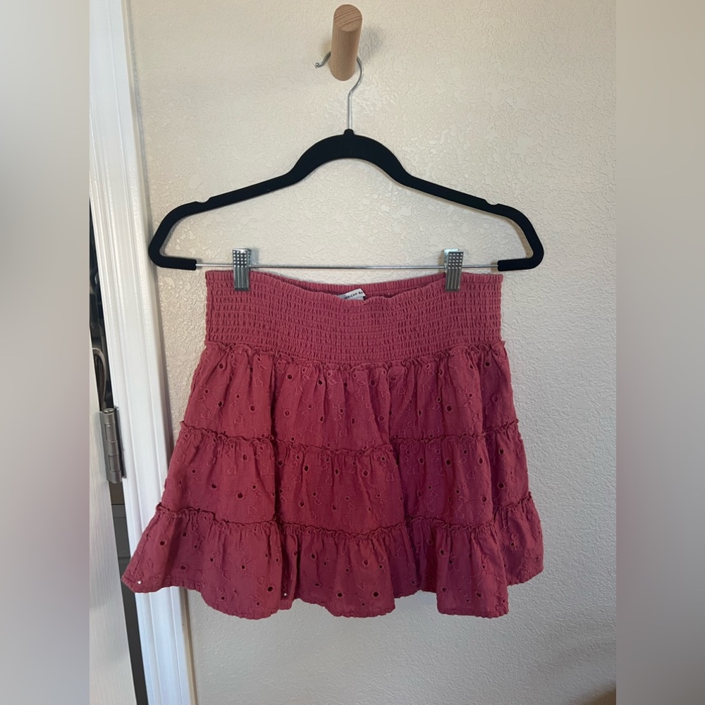 red skirt
